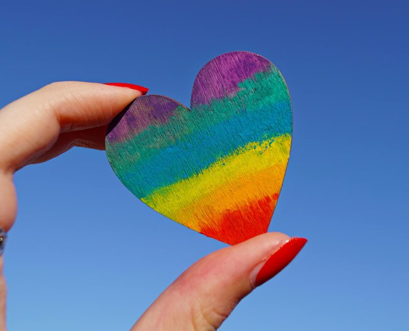 rainbow heart